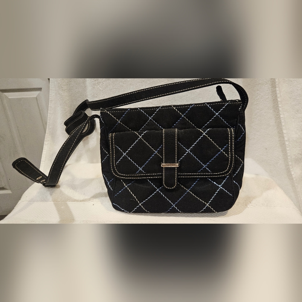 VERA BRADLEY BERKELEY MICROFIBER CROSSBODY BAG